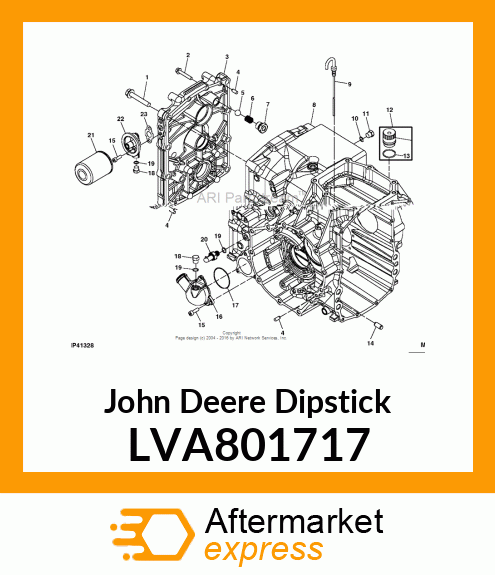 DIPSTICK, GAUGE ASSY,OIL LEVEL LVA801717