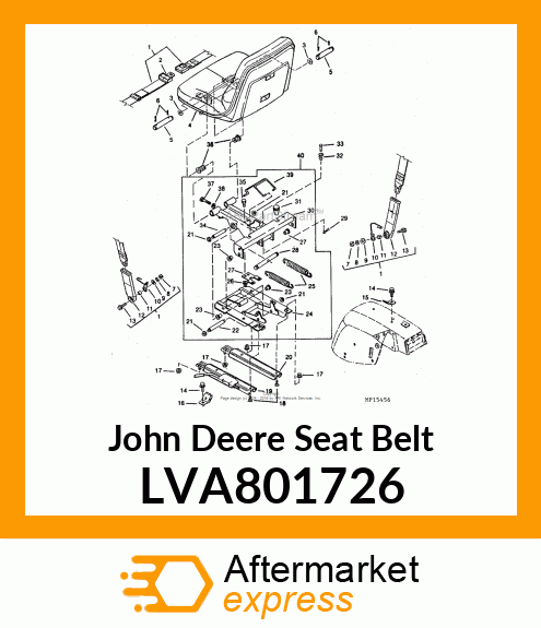 BELT,SAFETY COMP. LVA801726