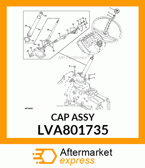 CAP ASSY LVA801735