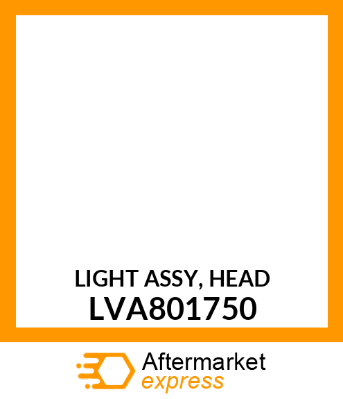 LIGHT ASSY, HEAD LVA801750