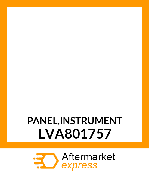 PANEL,INSTRUMENT LVA801757