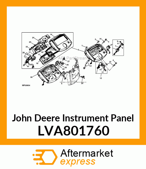 PANEL,INSTRUMENT LVA801760