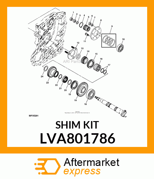 SHIM KIT LVA801786