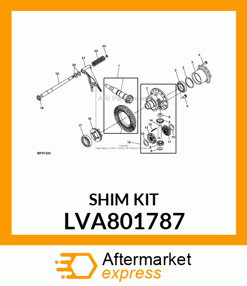 SHIM KIT LVA801787