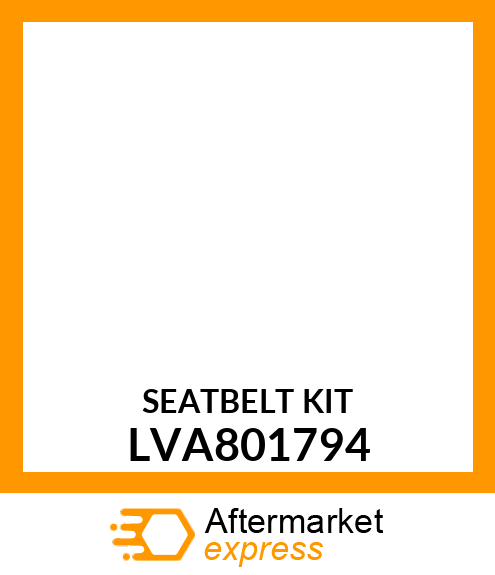 SEATBELT KIT LVA801794