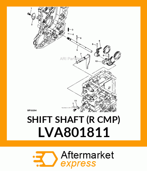 SHIFT SHAFT (R CMP) LVA801811