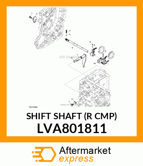 SHIFT SHAFT (R CMP) LVA801811