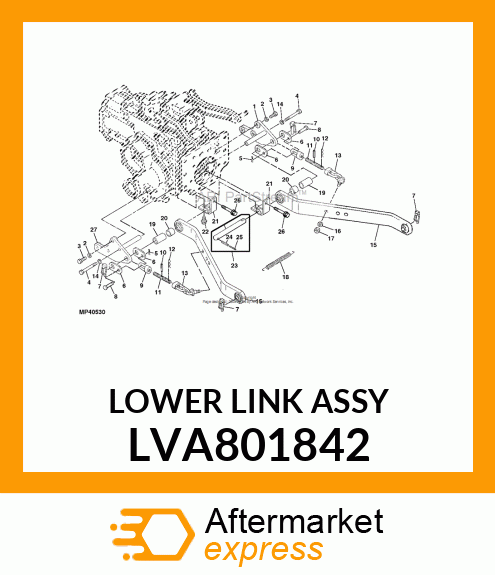 LOWER LINK ASSY LVA801842