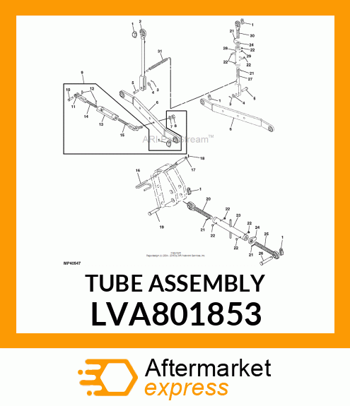 TUBE ASSEMBLY LVA801853