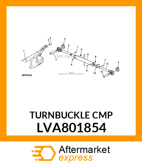 TURNBUCKLE CMP LVA801854