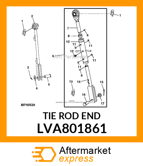 EYE BOLT ASSY LVA801861