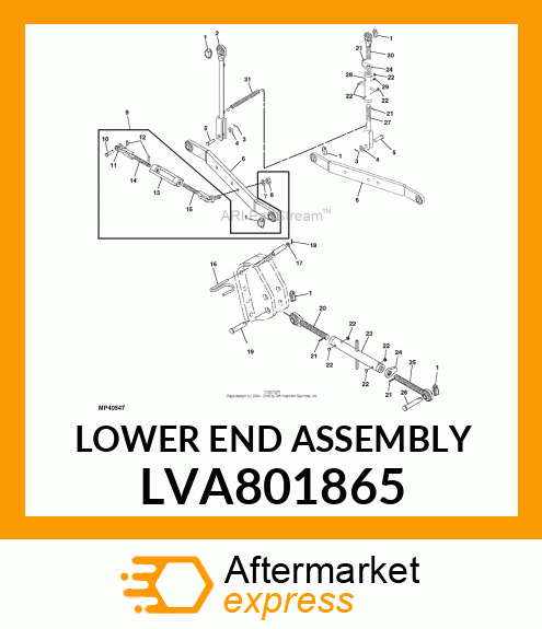 LOWER END ASSEMBLY LVA801865