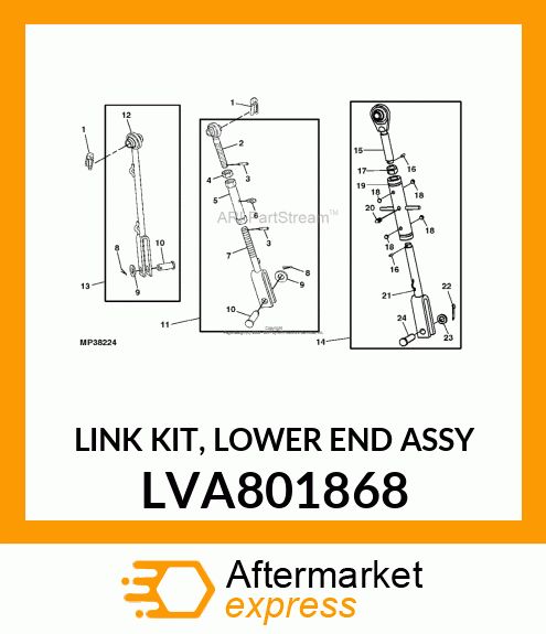 LINK KIT, LOWER END ASSY LVA801868