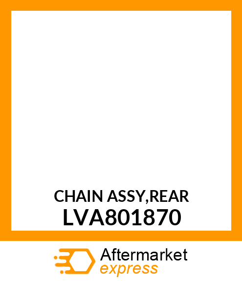 CHAIN ASSY,REAR LVA801870