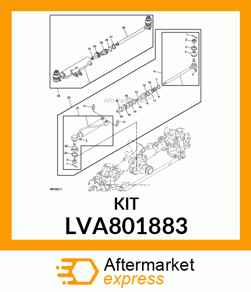 SEAL KIT LVA801883