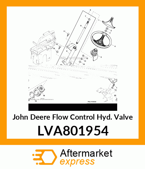 VALVE ASSY, STEERING LVA801954