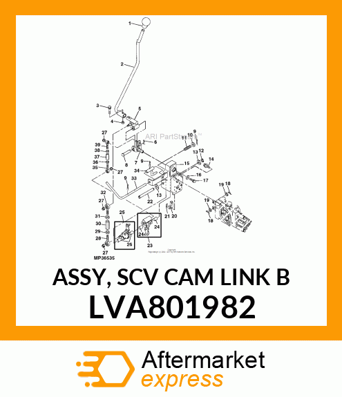 ASSY, SCV CAM LINK B LVA801982