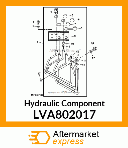 Hydraulic Component LVA802017