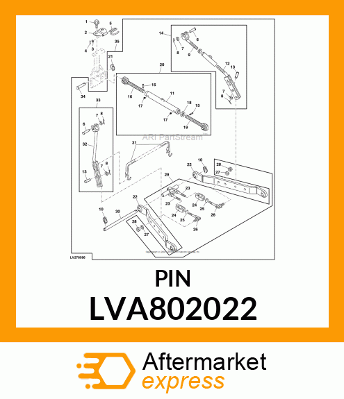 ASSY, LYNCHPIN LVA802022