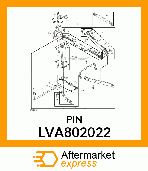 ASSY, LYNCHPIN LVA802022