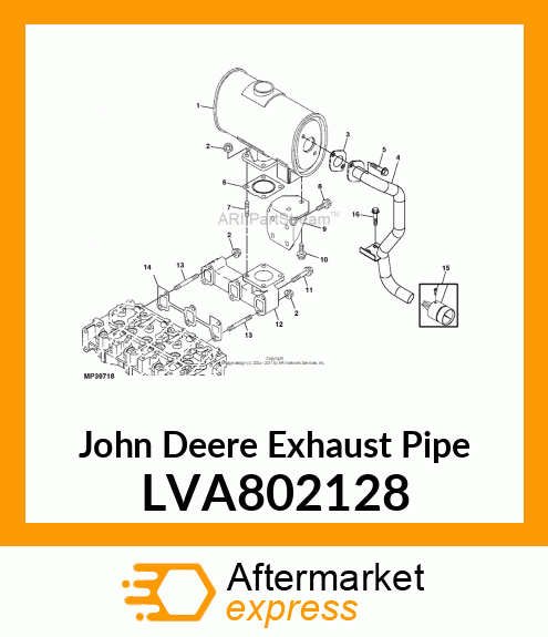 EXT PIPE CMP LVA802128