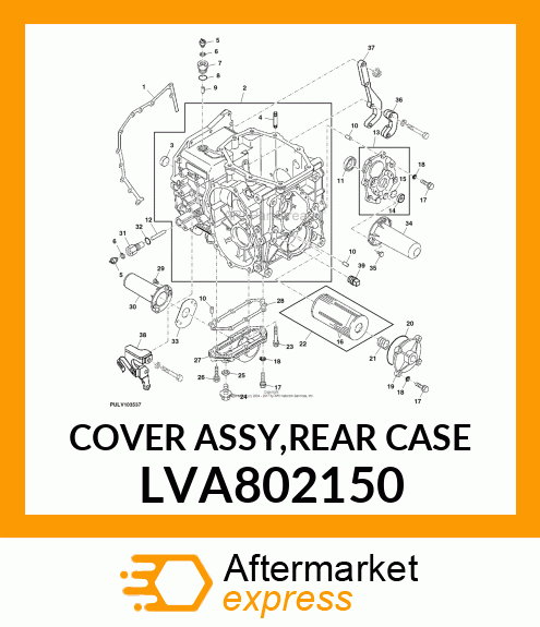 COVER ASSY,REAR CASE LVA802150