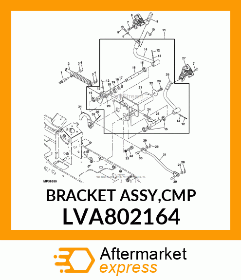 BRACKET ASSY,CMP LVA802164