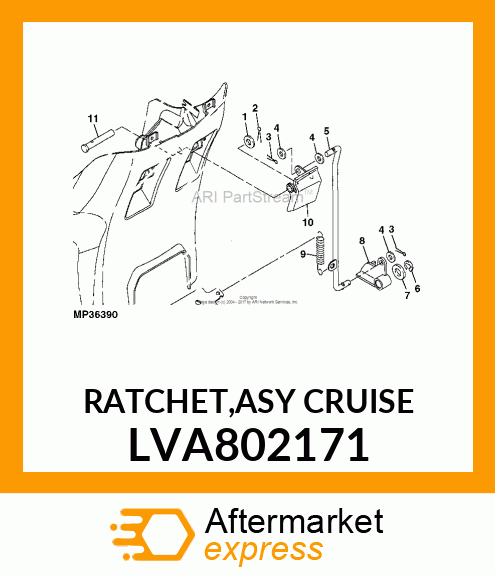 RATCHET,ASY CRUISE LVA802171