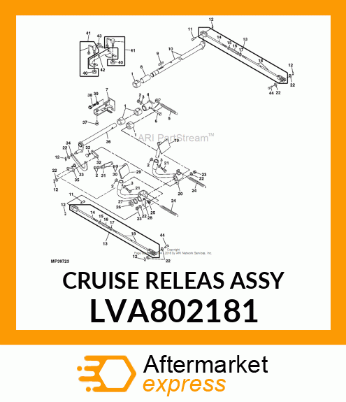 CRUISE RELEAS ASSY LVA802181