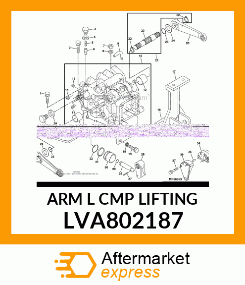 ARM L CMP LIFTING LVA802187