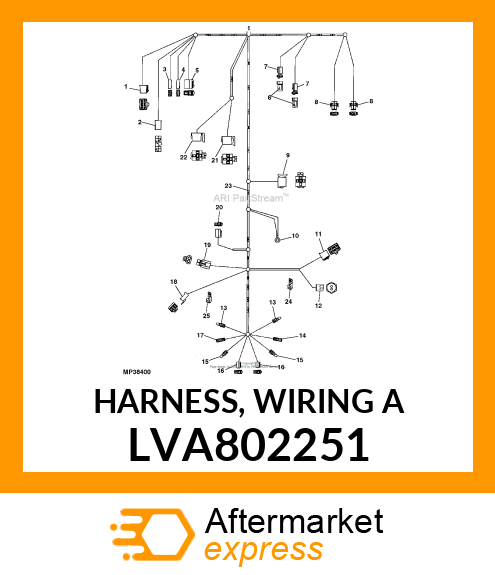 HARNESS, WIRING A LVA802251