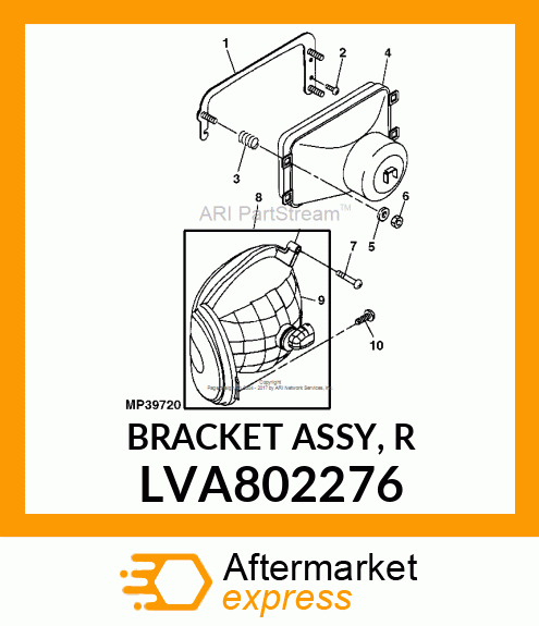 BRACKET ASSY, R LVA802276