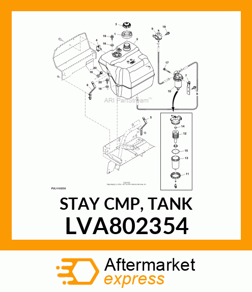 STAY CMP, TANK LVA802354