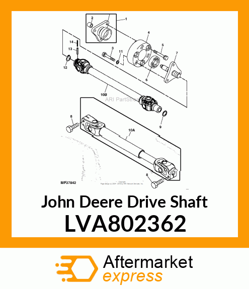 SHAFT ASSY,PROPELLER LVA802362