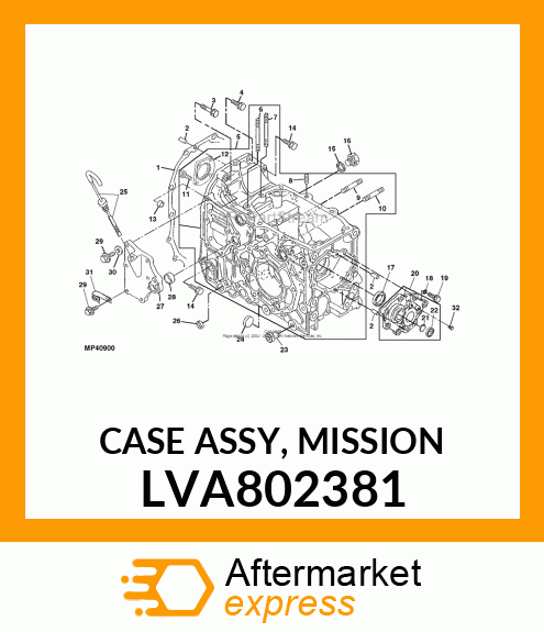 CASE ASSY, MISSION LVA802381