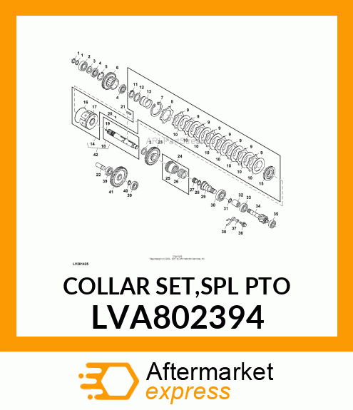 COLLAR SET,SPL PTO LVA802394