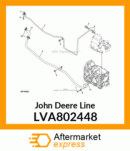 PIPE, LOW PRESSURE LVA802448