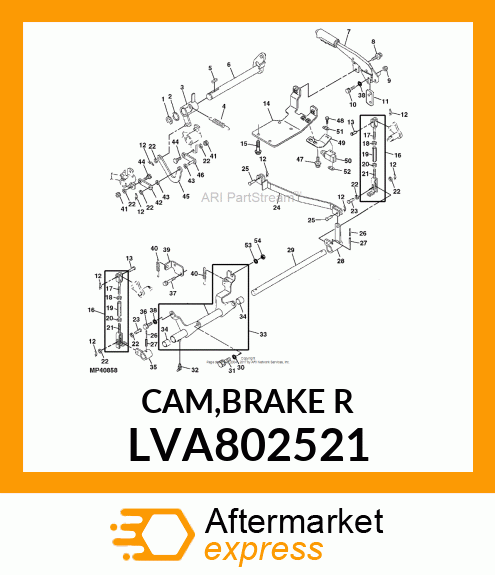 CAM,BRAKE R LVA802521