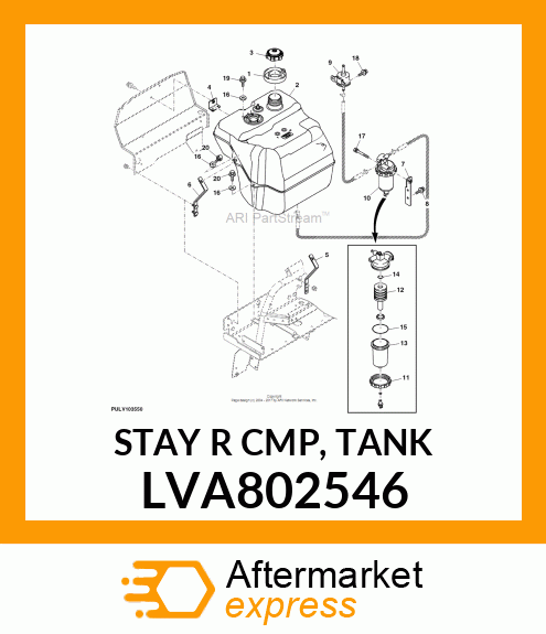 STAY R CMP, TANK LVA802546