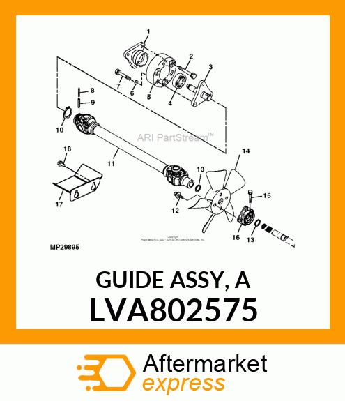 GUIDE ASSY, A LVA802575