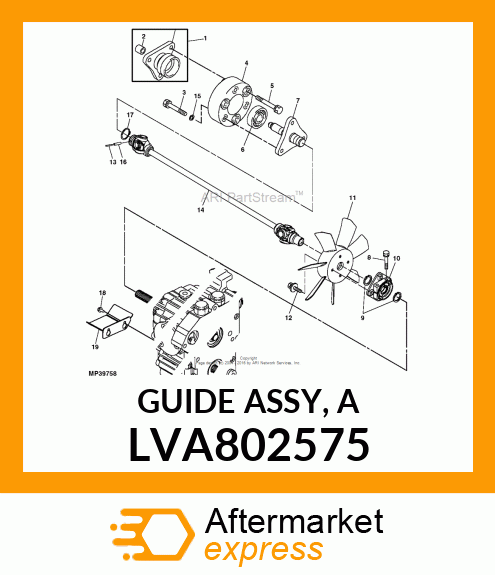 GUIDE ASSY, A LVA802575