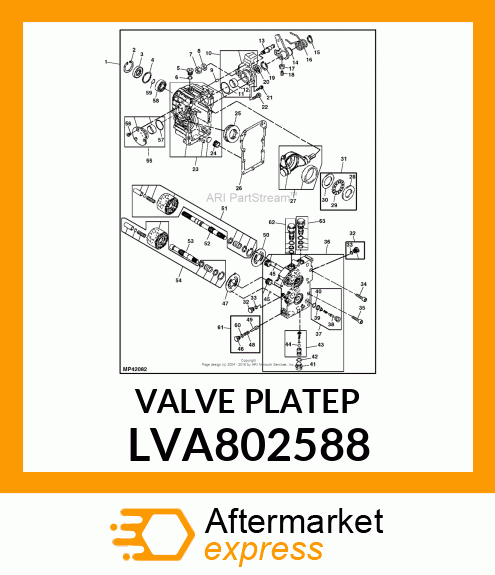 VALVE PLATEP LVA802588