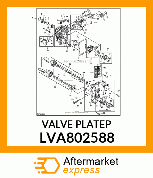 VALVE PLATEP LVA802588