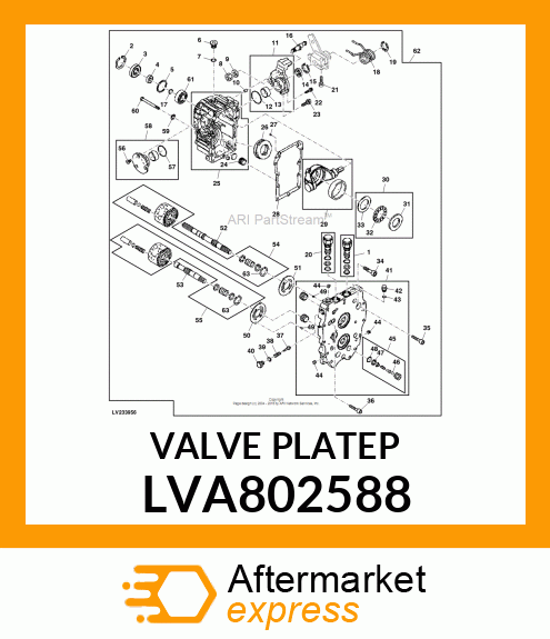 VALVE PLATEP LVA802588