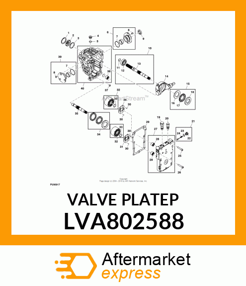 VALVE PLATEP LVA802588