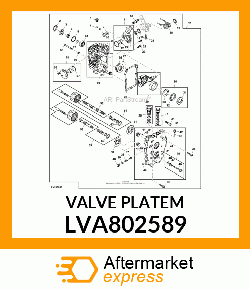 VALVE PLATEM LVA802589