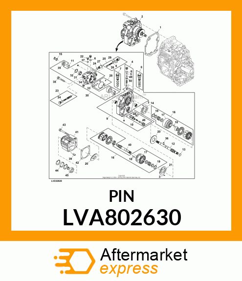 PIN, F2X13.8 LVA802630