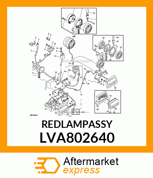 LAMP, TAIL LVA802640