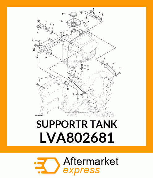 SUPPORTR TANK LVA802681