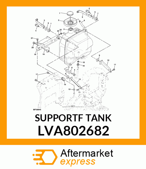 SUPPORTF TANK LVA802682